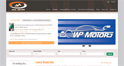Desktop Screenshot of allauto.co.za