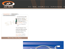 Tablet Screenshot of allauto.co.za